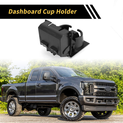 Dashboard Cup Holder for Ford F-250 F-350 F-450 F-550 (2008-2016) Beige