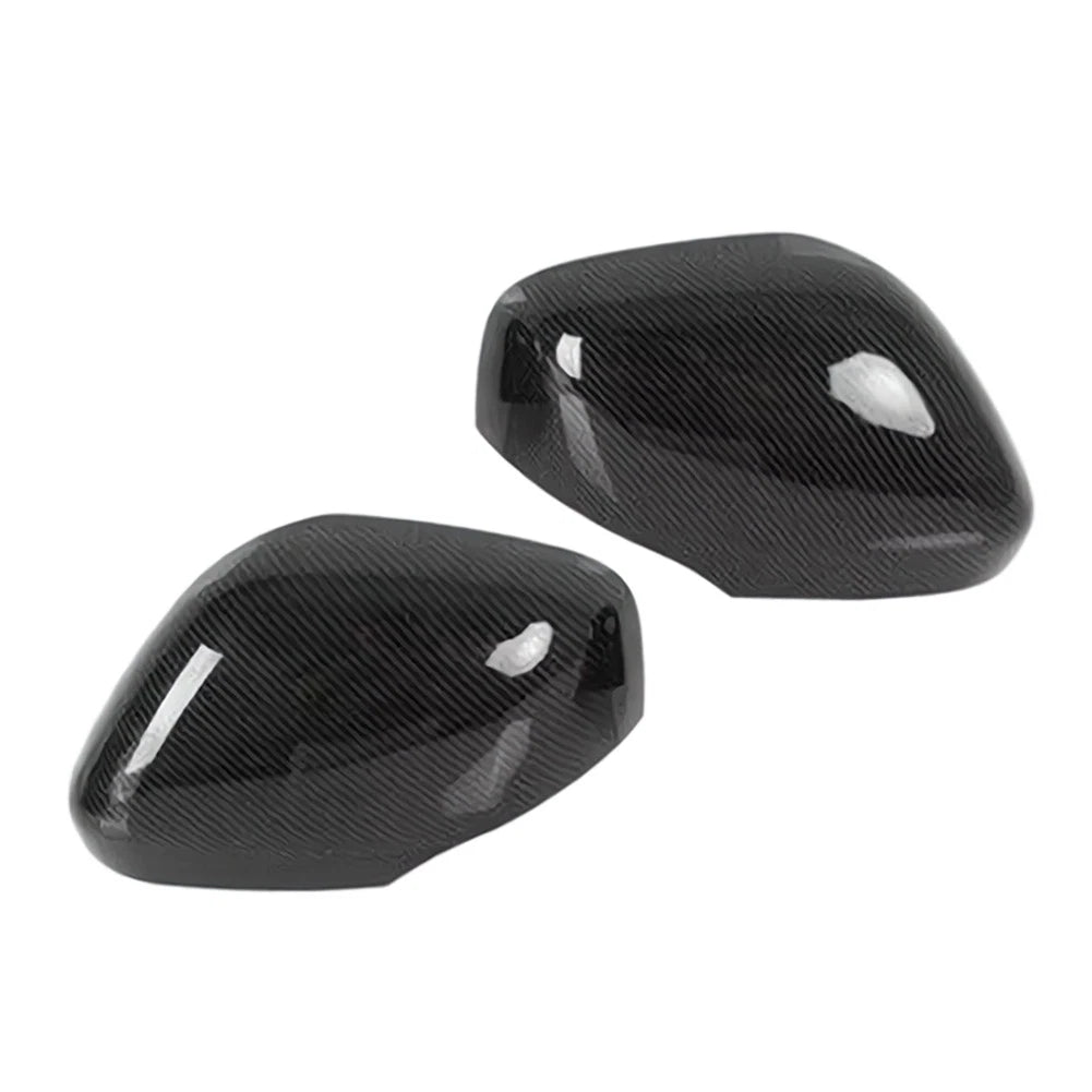 ABS Carbon Fiber Rear View Mirror Cover Trim for Nissan Armada (2017-2023)