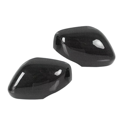 ABS Carbon Fiber Rear View Mirror Cover Trim for Nissan Armada (2017-2023)