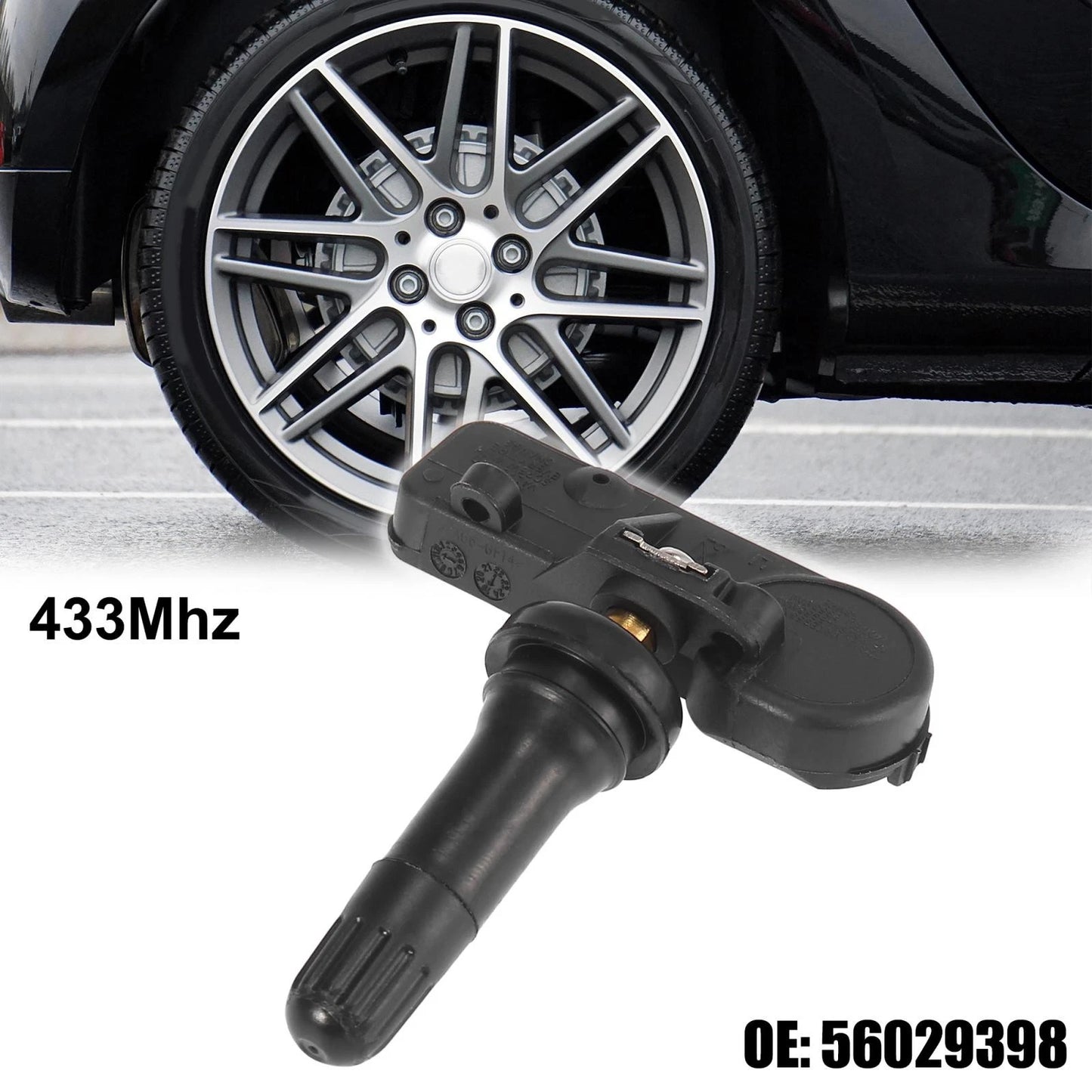 433MHz Tire Pressure Sensor for Chrysler Grand Voyager (2011 - 2015)
