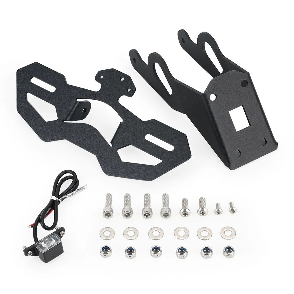 Fender License Plate Holder for Kawasaki Ninja 1000, KLE650, Versys 650