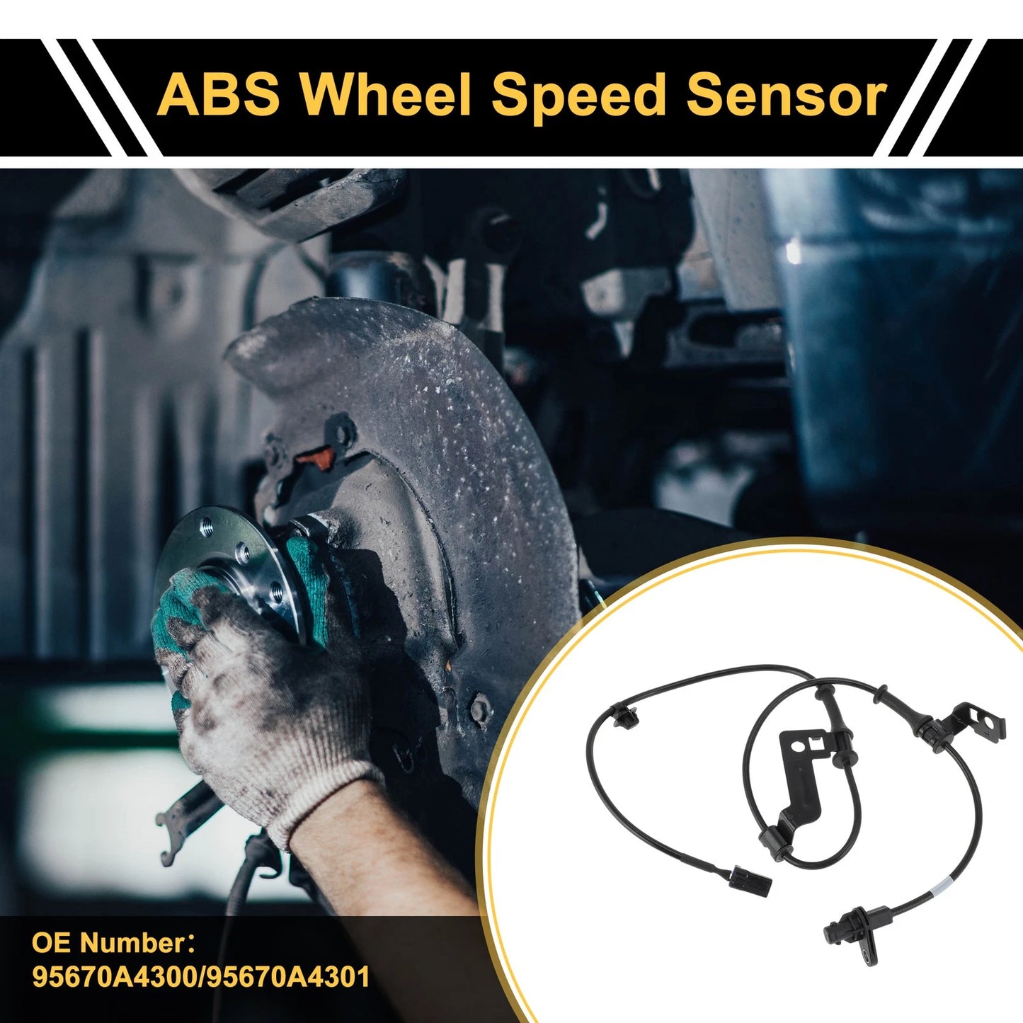 ABS Wheel Speed Sensor for Kia Carens (2013-2015) Front Left