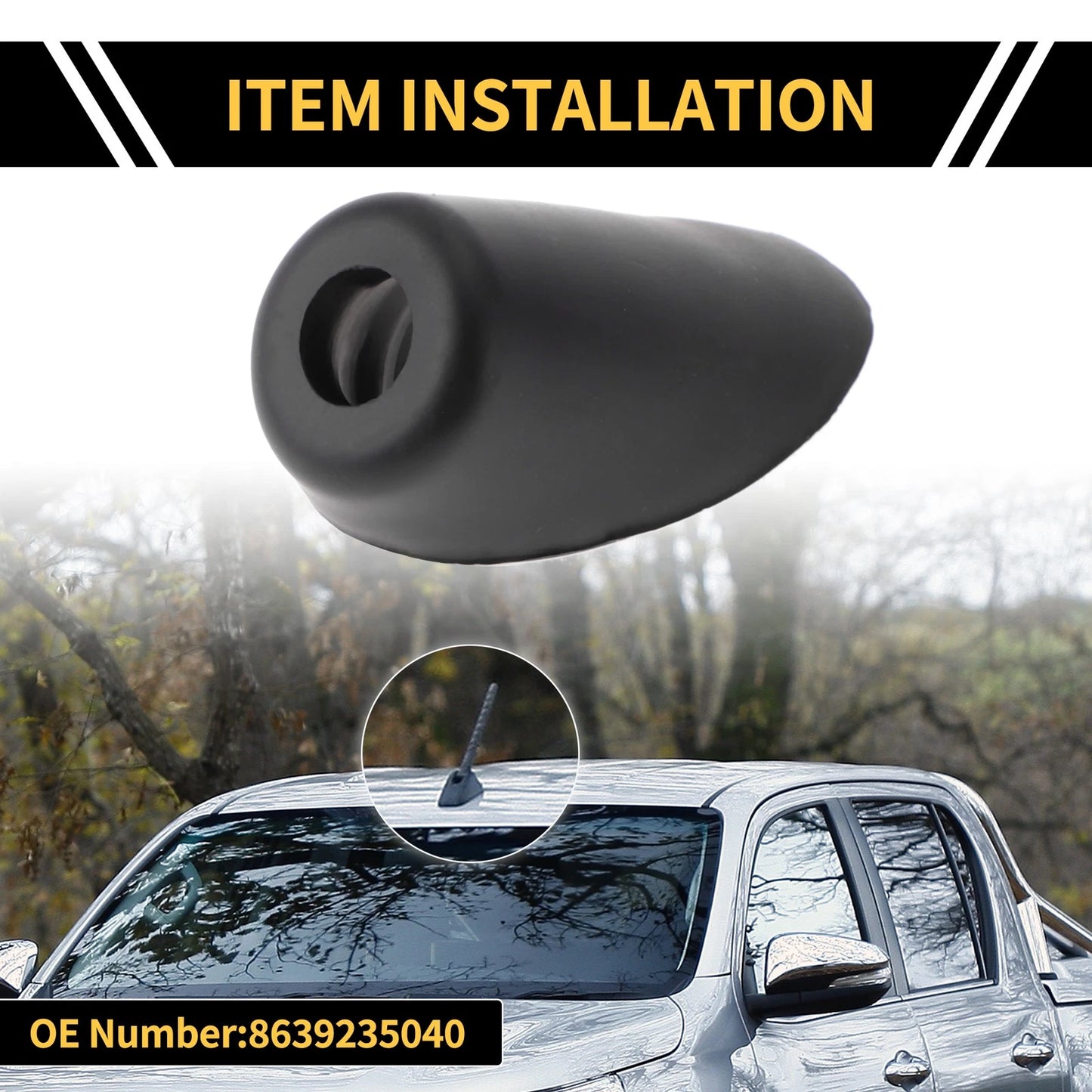 Antenna Base Grommet Ornament for Toyota 4Runner (2010–2014)
