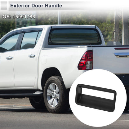 Exterior Door Tailgate Handles for GMC C1500 C2500 ABS Black (1988-2002)
