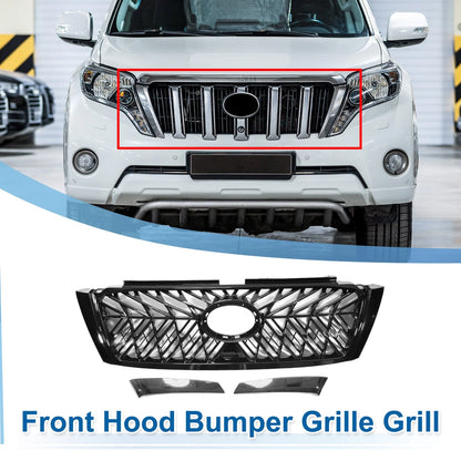 Front Upper Bumper Grille for Toyota Land Cruiser Prado FJ150 (2014-2017)