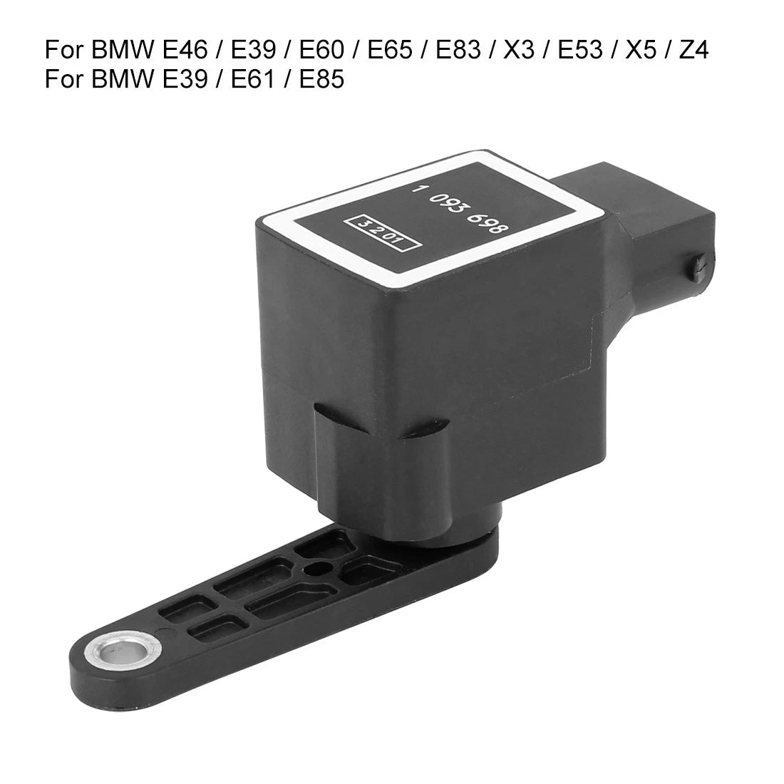 Black Height Level Sensor for BMW E46 E39 E60 E65 E83 X3 X5 (1998-2013)