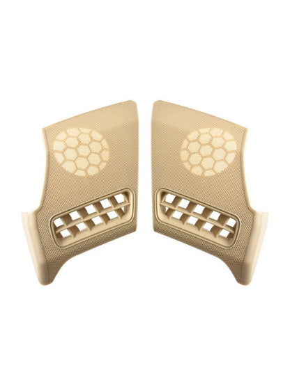 Speaker Cover 2 x Beige Plastic Left & Right for Mercedes W210 (1995–2003)