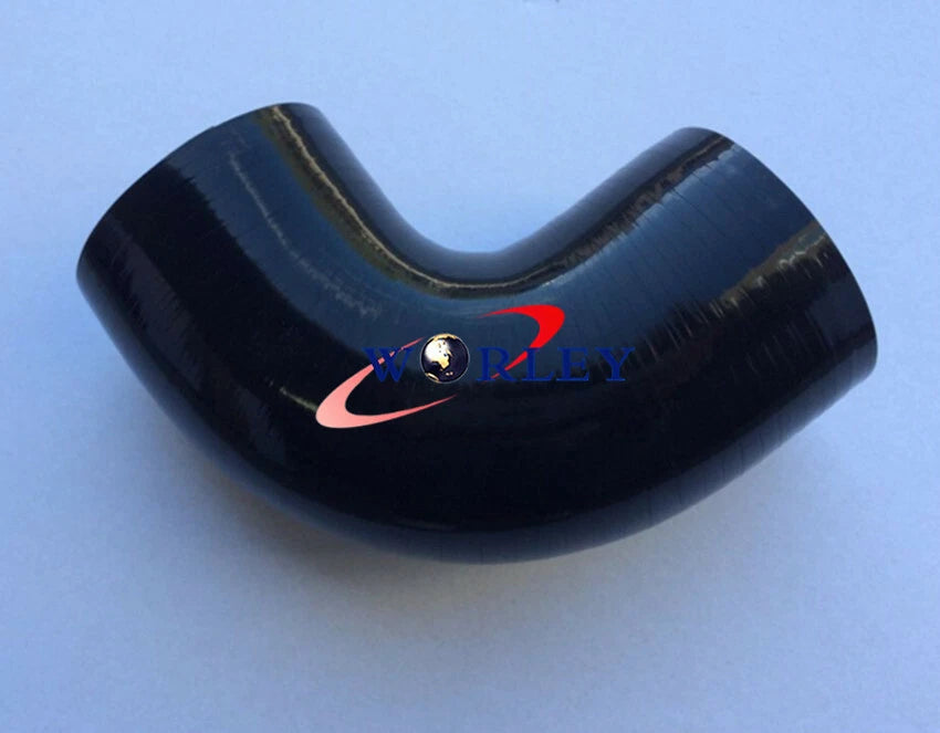 90° Silicone Elbow Hose 70mm 2.75" ID Turbo Intercooler Pipe for Car