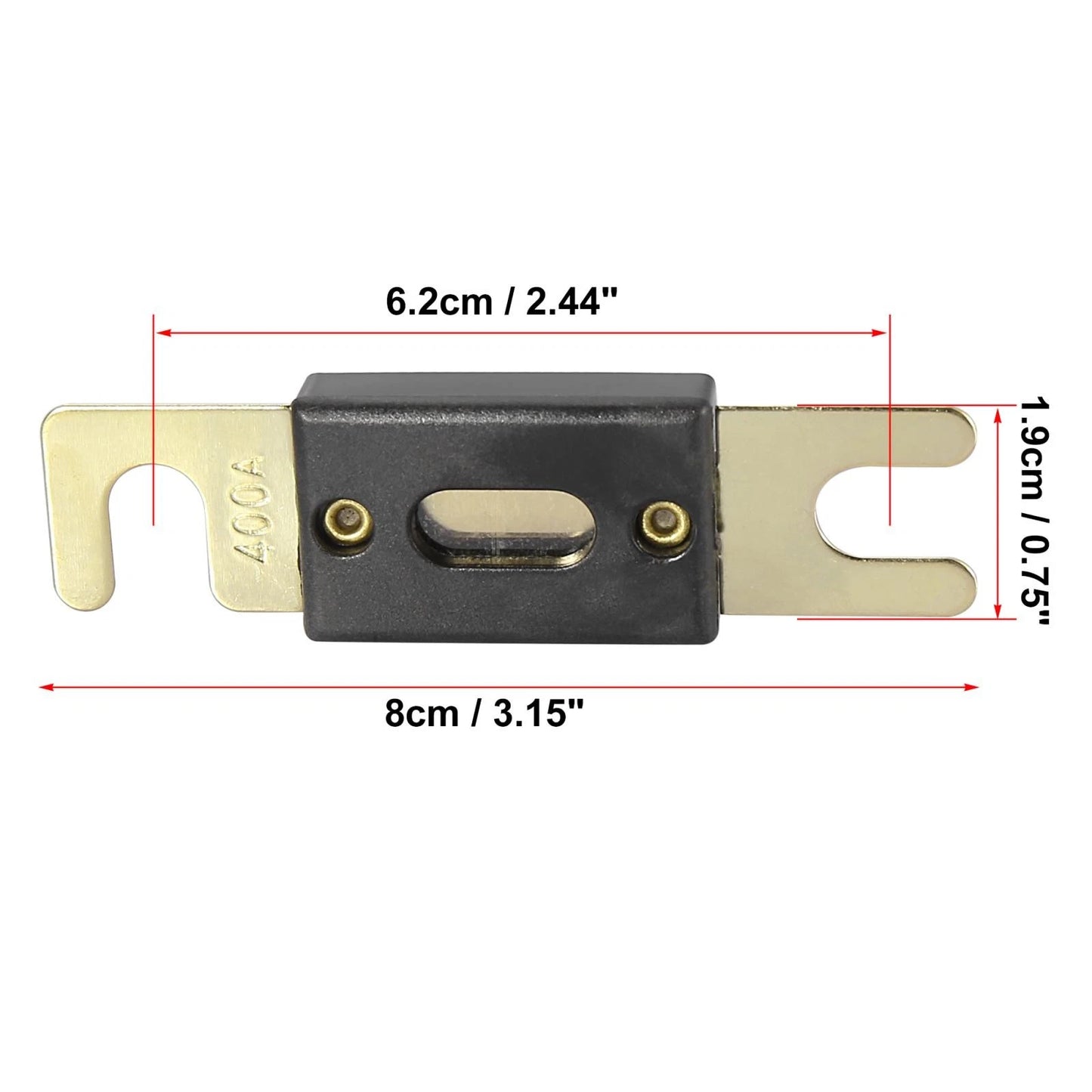 Fuse / 400A ANL Fuses for Car Truck Motorcycle Boat Audio CDs