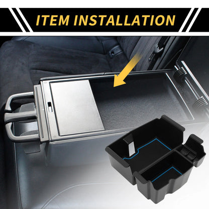 Center Console Organizer Tray for Jeep Wrangler JL JLU (2018-2022) Black Blue