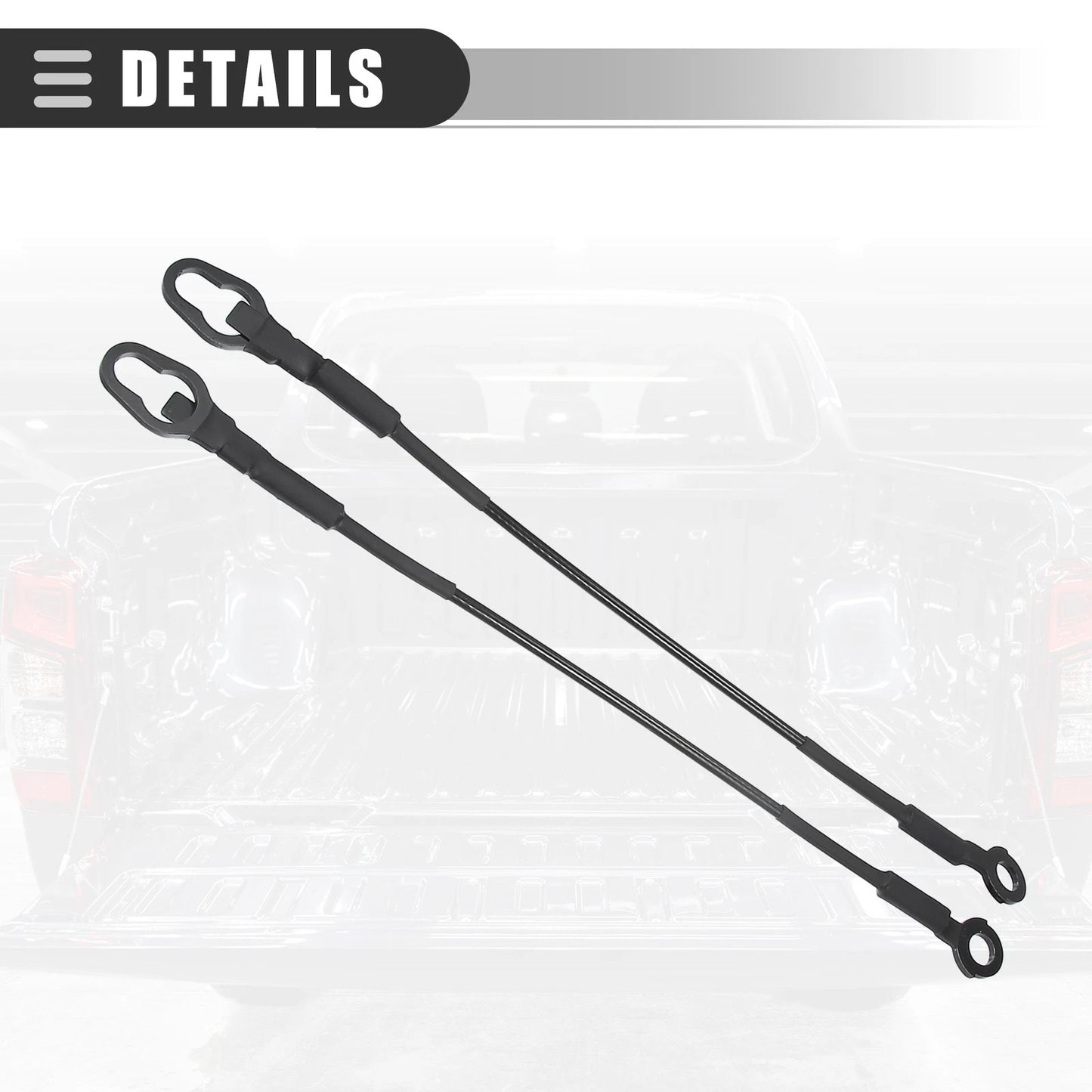 Tailgate Support Cables for Toyota Tundra (2004-2023)