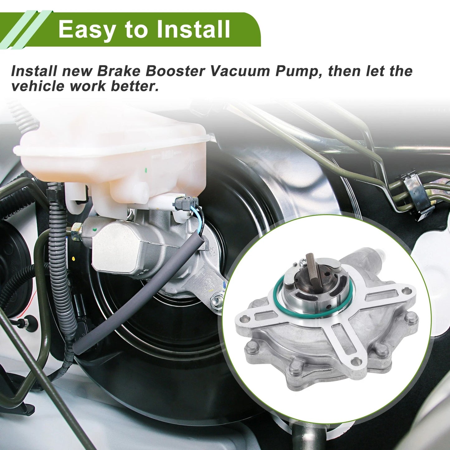 Brake Vacuum Pump for BMW 120i (2005-2012)