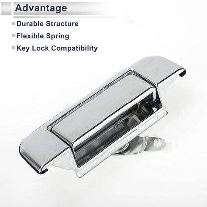 Exterior Door Tailgate Handles for Toyota Pickup (1989-1995) Silver Tone
