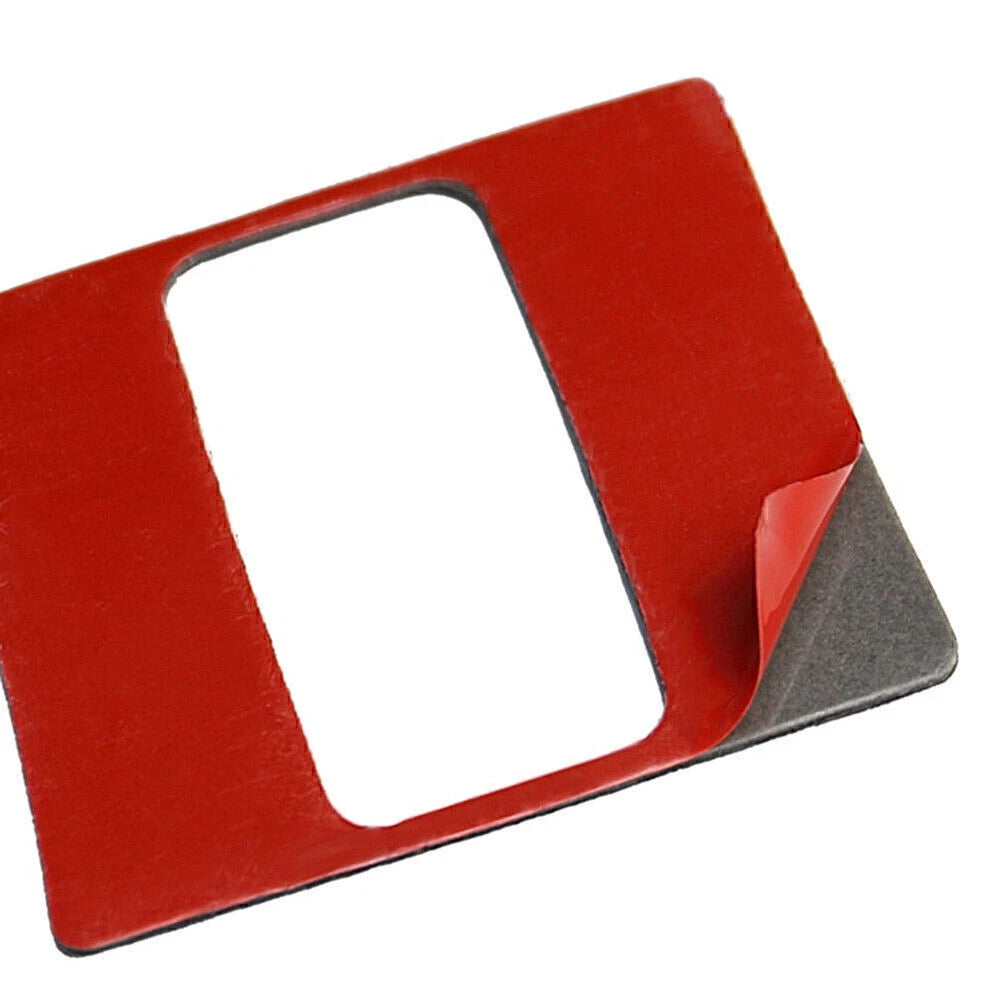 Carbon Fiber Interior Warning Lamp Button Stickers for Mazda 3 Axela (2013-2018)