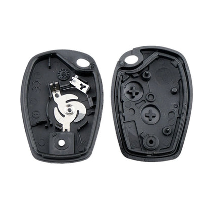 Wear-Resistant Black Key Shell Case for Renault Remotes