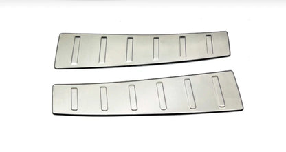 Steel Silver Rear Guard Bumper Cover Trim for Mitsubishi Outlander (2022-2025)