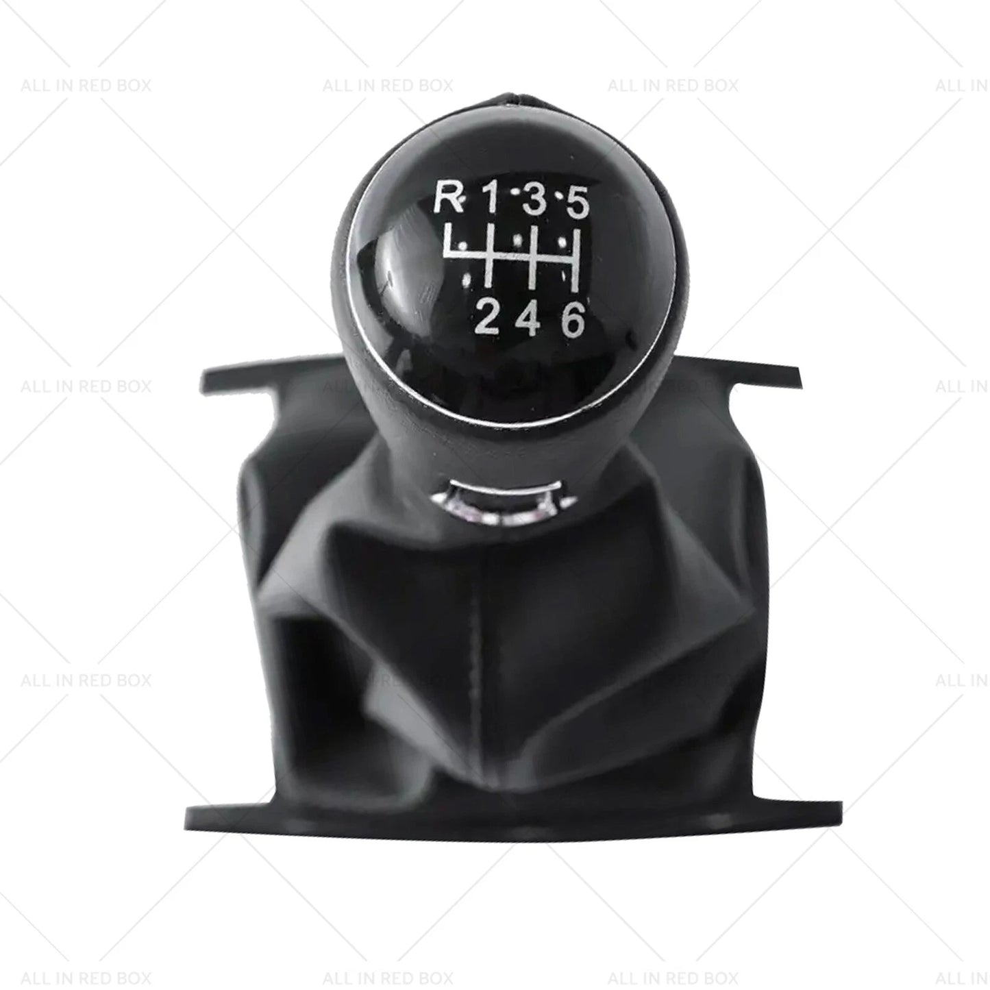 Black 6-Gang Gear Knob & Frame for VW Amarok (2010-2016)