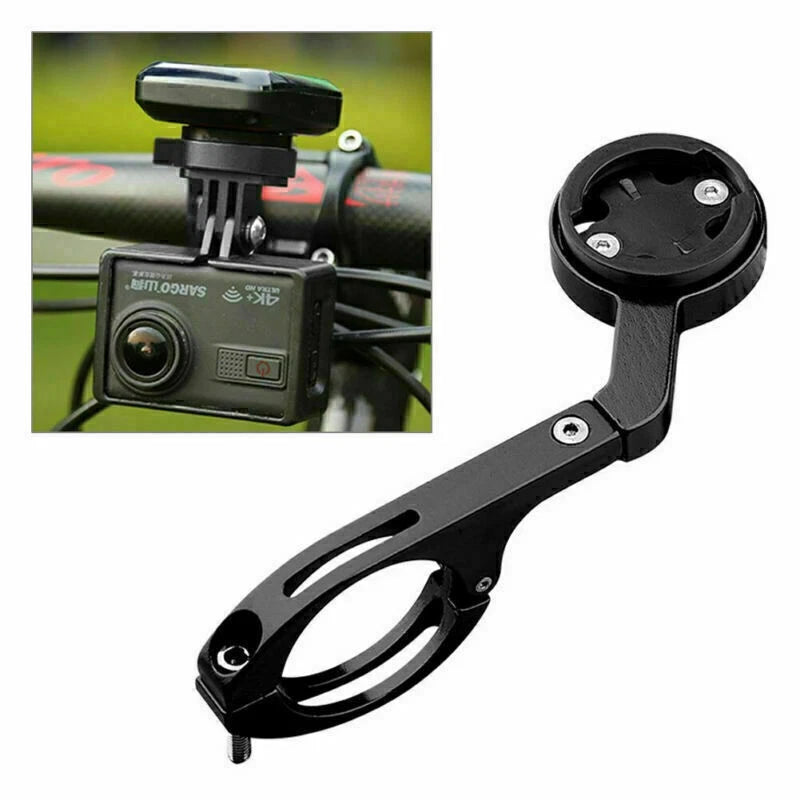 Out Front Mount for Garmin, Bryton, GoPro, Phone Holder - Bike Handlebar Accessory