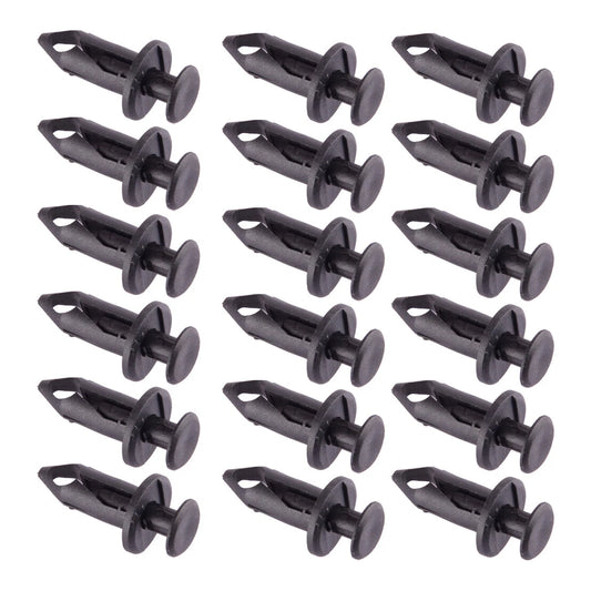 100pc 8MM Plastic Rivets for Fender Bumper Push Pin Fasteners