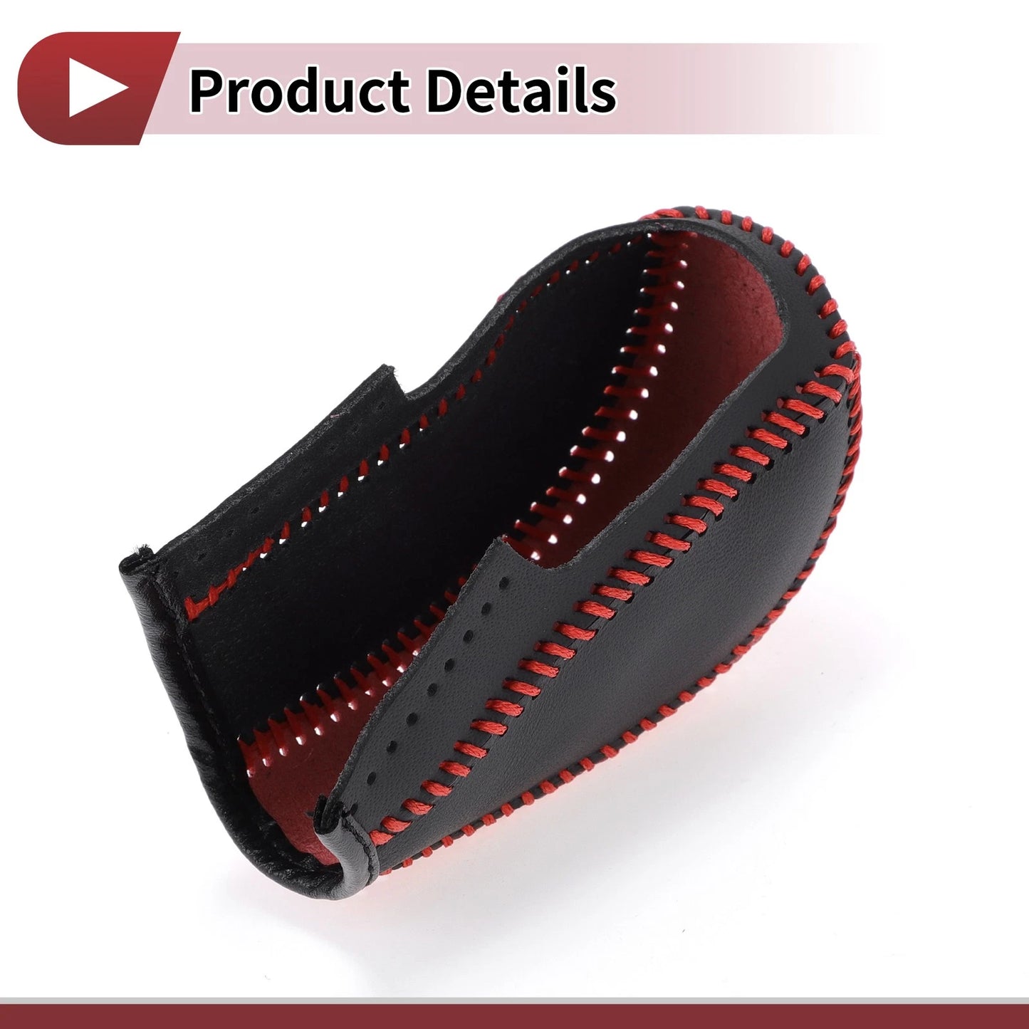 Red Carbon Fiber Gear Shift Knob Cover for Subaru Forester (2014-2017)