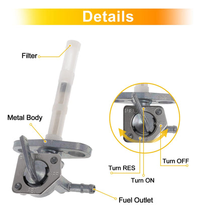 ATV Fuel Valve Petcock Gas Tank Switch for Honda XR50R (2000-2003)