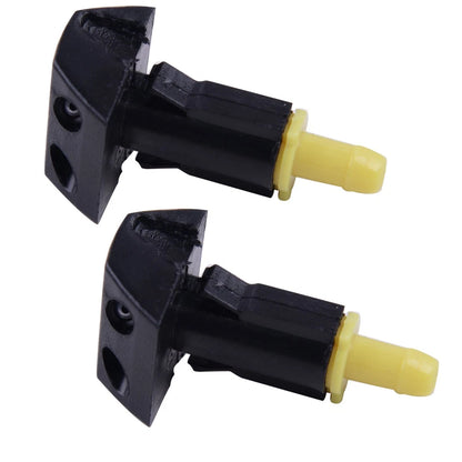 2 x Windshield Washer Nozzles for Nissan Tiida (2004-2014)