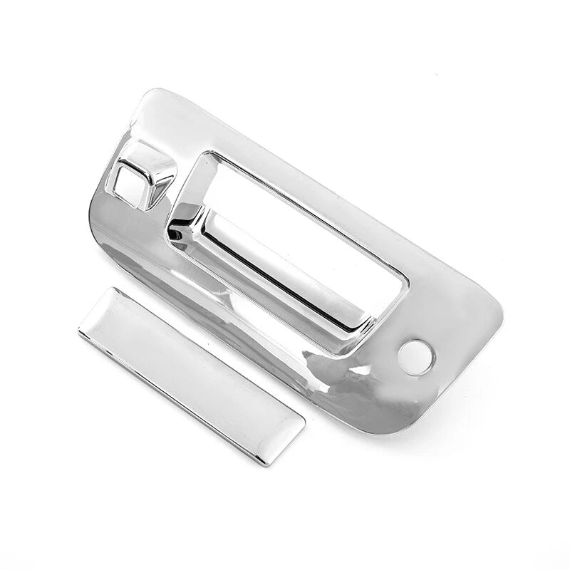 Chrome Tailgate Handle Cover Bezel Trim for 2007-2013 GMC Sierra & Chevy Silverado