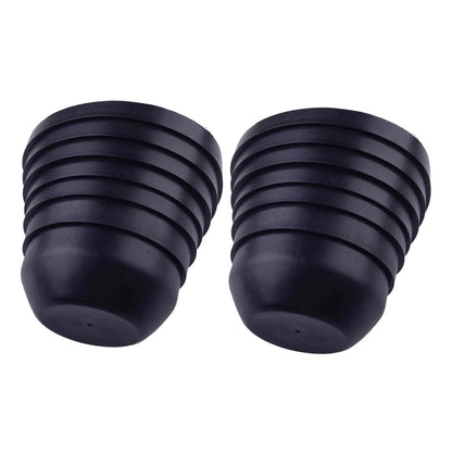 2 x Universal Rubber Seal Dust Covers for Car Headlight LED HID Lamp