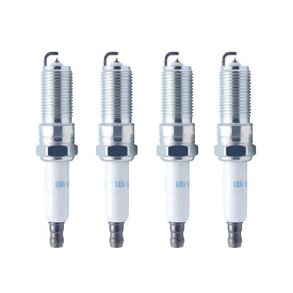 4 Pcs Iridium Platinum Spark Plugs for Chevrolet Isuzu Pontiac Saturn (2000-2005)