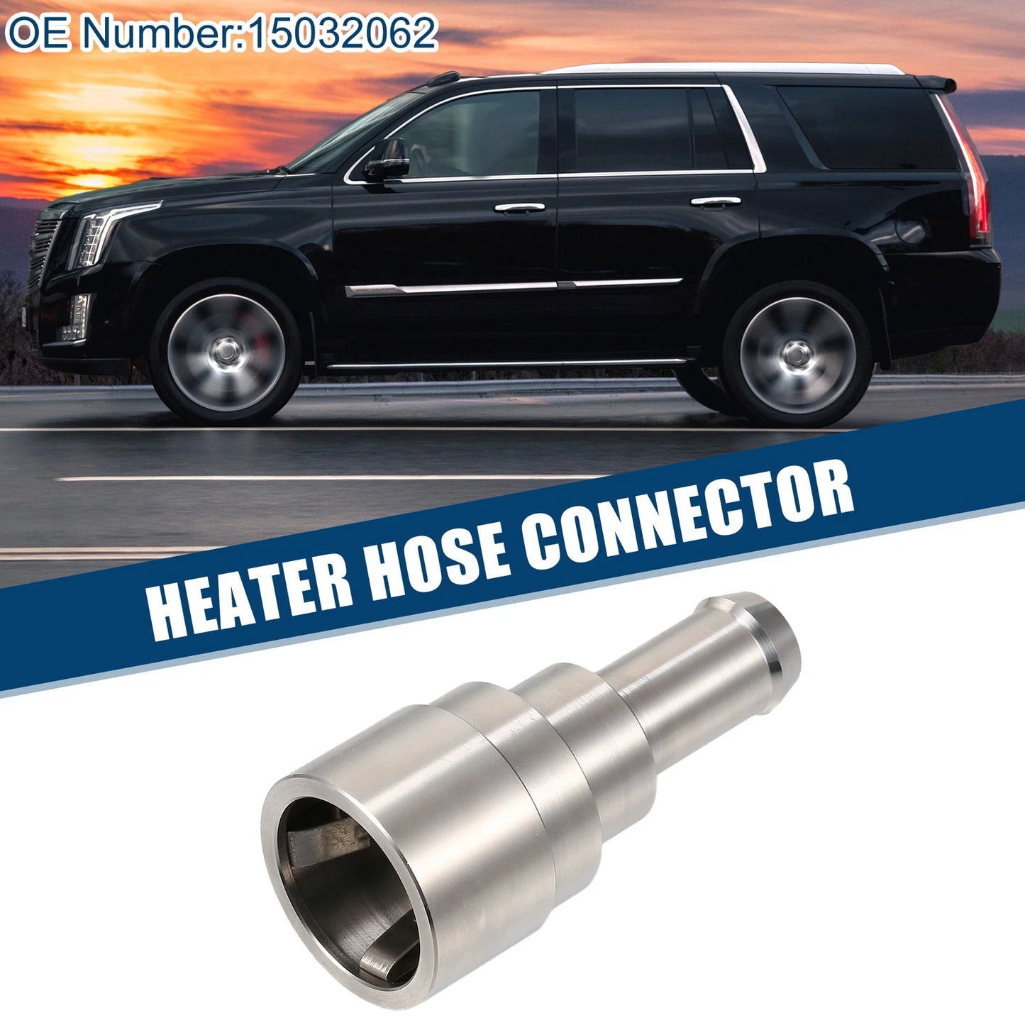 Heater Hose Connector for Chevrolet Silverado (1999-2014) Durable