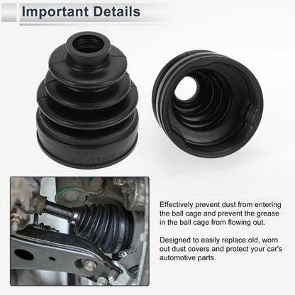 Inner CV Joint Boot Kit with Clamps for Subaru Ascent (2019-2024)