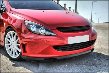Lip Splitter Spoiler for Peugeot 307 (2001-2008) 2 Piece Euro Bumper Covers