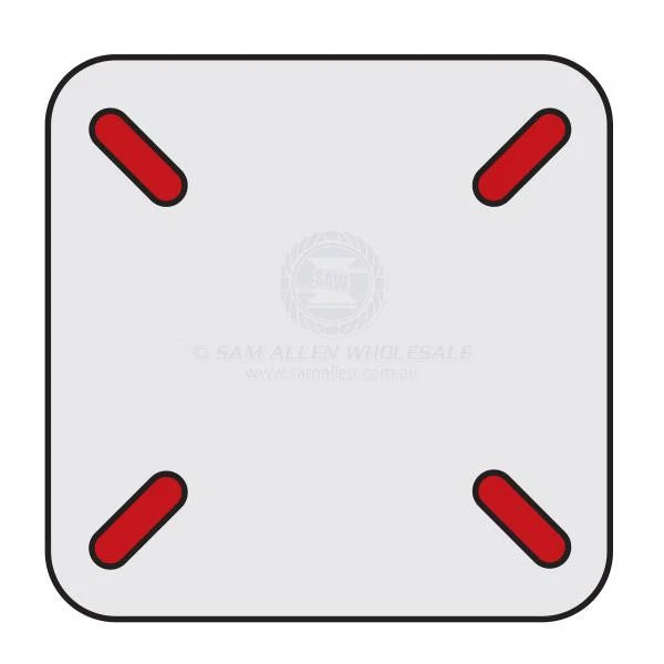 Boat Seat Plug In Post & 360° Swivel Top 300mm Height Fits 60mm Hole