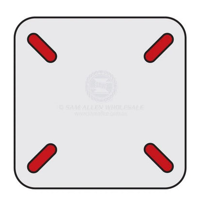 Boat Seat Plug In Post & 360° Swivel Top 300mm Height Fits 60mm Hole