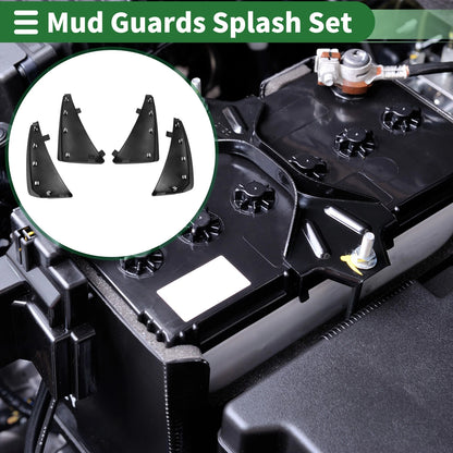 Mud Flaps Splash Guards for Chevrolet Corvette C8 (2021 - 2024)
