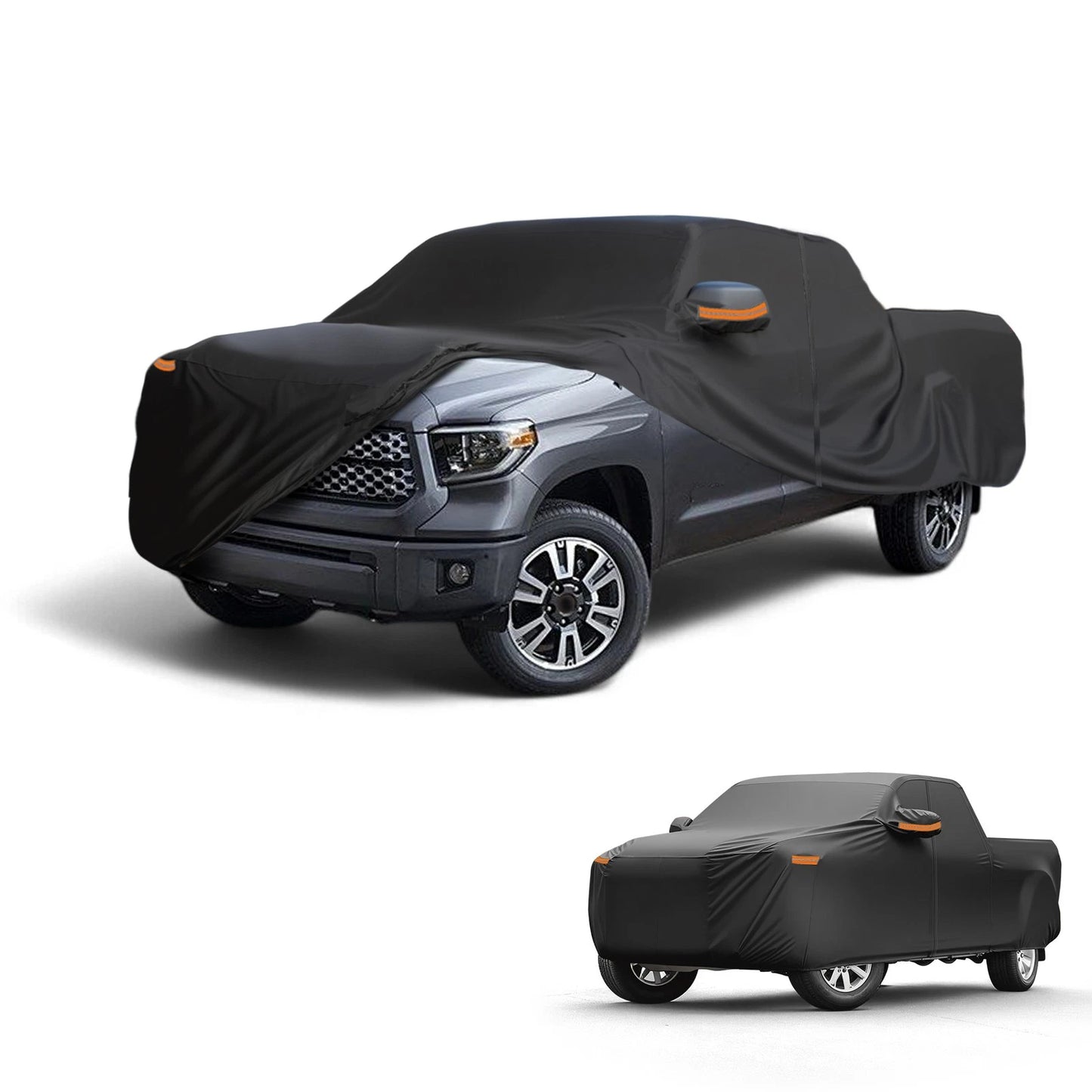 Car Cover Waterproof All Weather with Zipper for Toyota Tundra