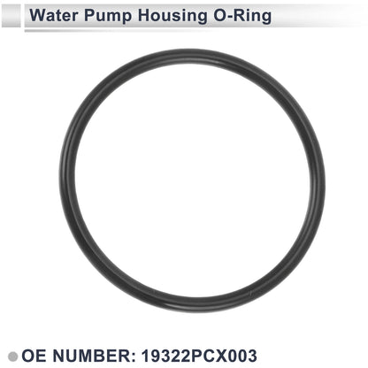 Water Pump Housing O-Ring for Honda Civic (2015-2020) Rubber 1Pc