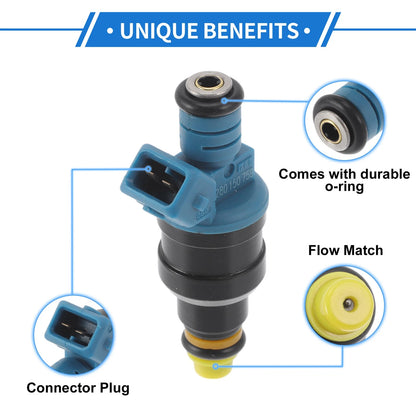 Fuel Injector 1 x No.0280150759 for Ford E-250 E-350 7.5 (1989-1991)