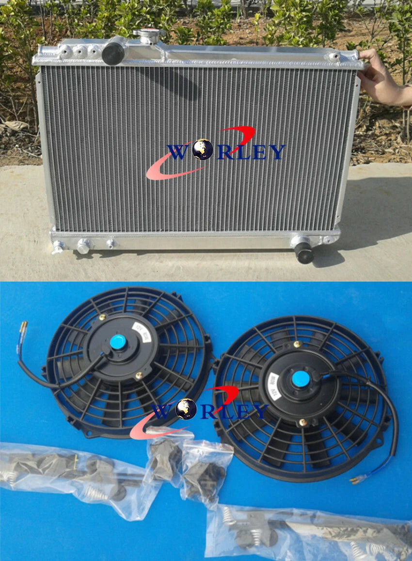 3 Row Radiator & Shroud for Toyota Supra Soarer MK3 (1986-1992)