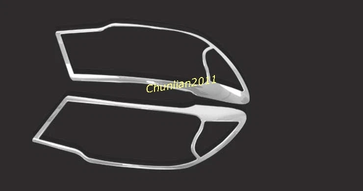 Front Head Light Lamp Cover Trim for Jeep Compass (2017-2021)