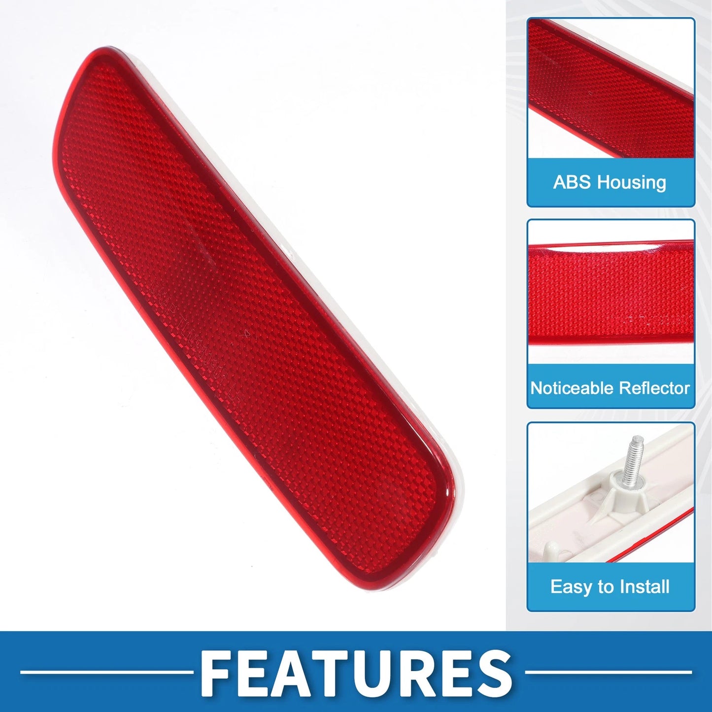 Rear Left Bumper Reflector for Toyota Land Cruiser (1998-2007)