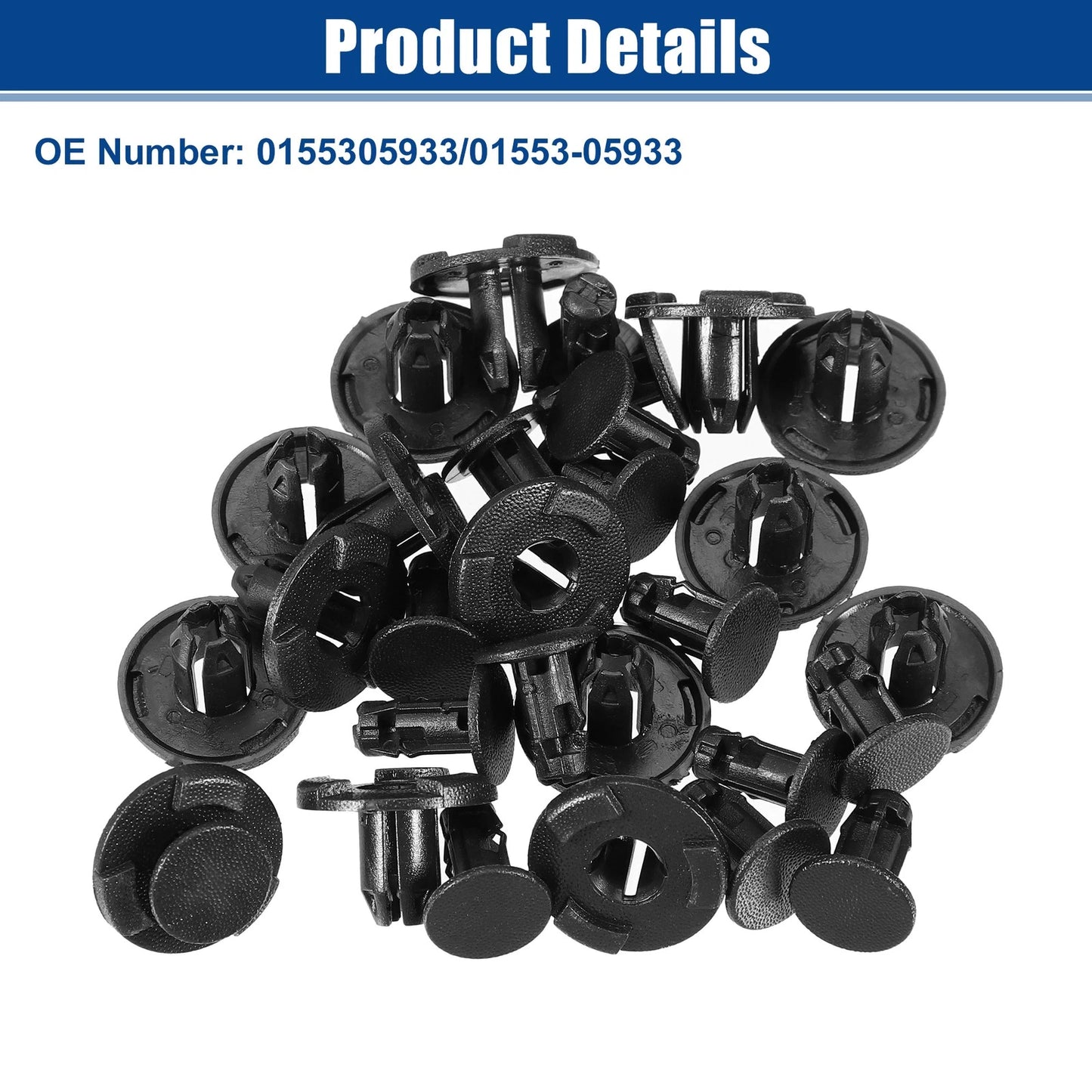 15 x Bumper Cover Push Type Retainer Clips for Infiniti EX35