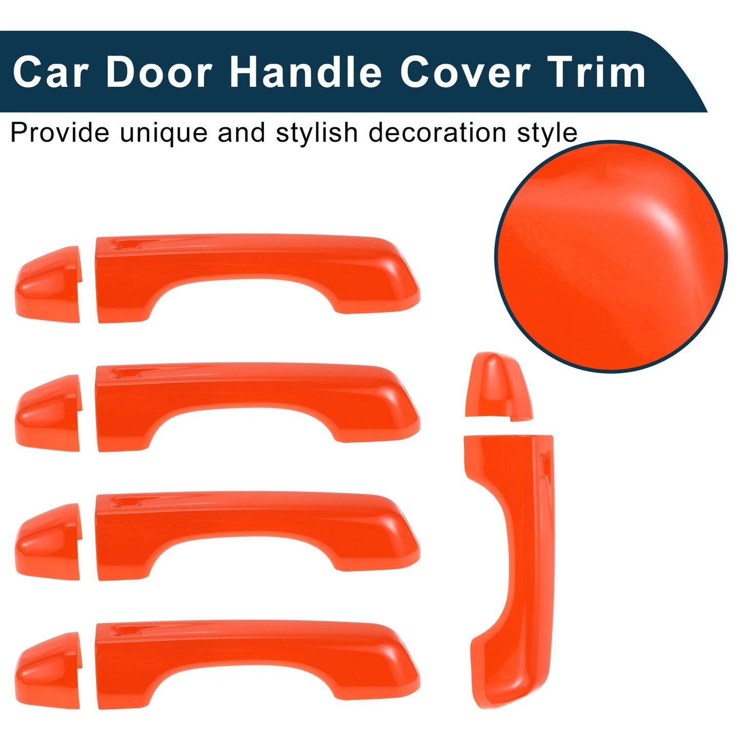 Door Handle Cover Trim for Jeep Wrangler JL Tailgate (2018-2023)