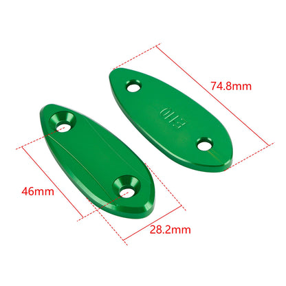 Mirror Covers for Kawasaki Ninja 250, 650, ZX-6R (2008-2018)