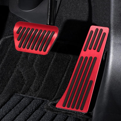 Red Brake Gas Accelerator Pedal Covers for BMW X3 X4 X5 X6 X7 (2004-2023)