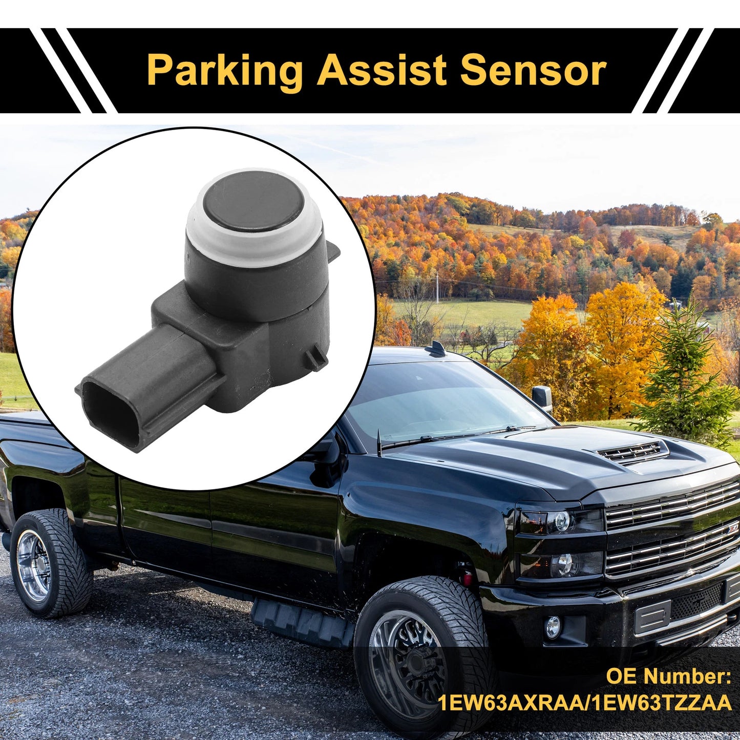 4 pcs bumper reverse parking sensor for Ram 1500 2500 3500