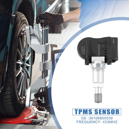 4 x Tire Pressure Monitoring System Sensors 433MHz for BMW i3 (2014-2021)