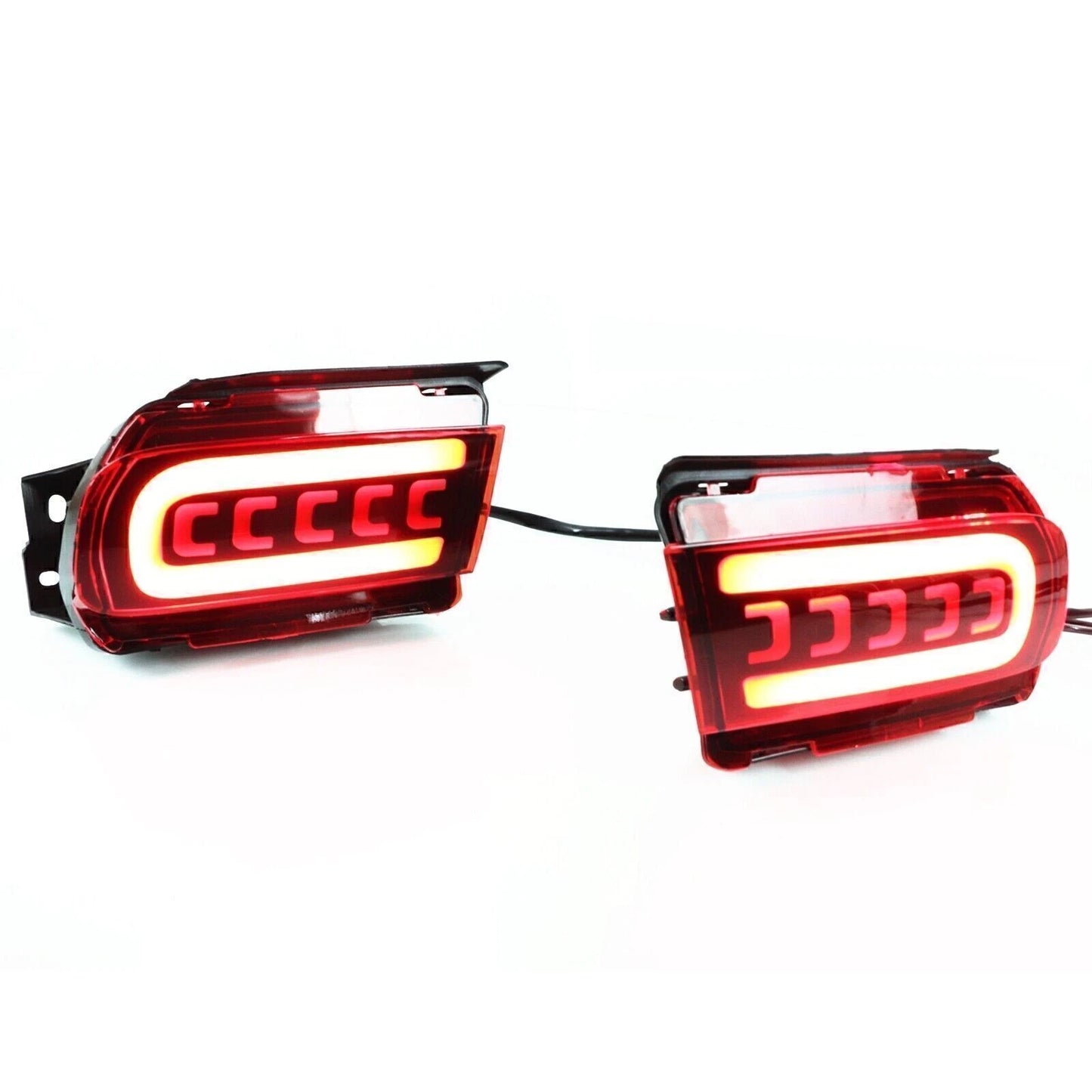 Rear Bumper Brake LED Light Reflector for Land Cruiser Prado (2010-2021)