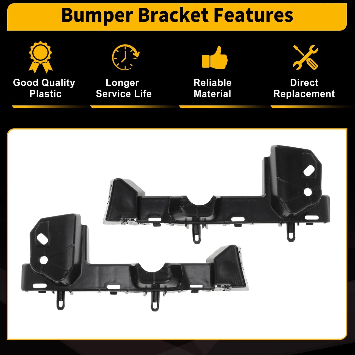 1 x Front Bumper Bracket for GMC Terrain Driver Passenger