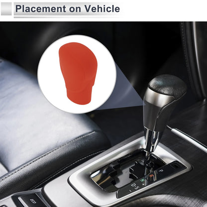 Red Silicone Gear Shift Knob Cover for Honda Accord (2018-2022)
